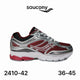 Saucony ProGrid Omni 9 bordeaux & argenté - lot de 12