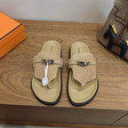 Sandales Hermès Empire - Camel