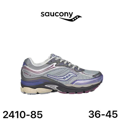 Saucony ProGrid Omni 9 gris, violet & bordeaux - lot de 12