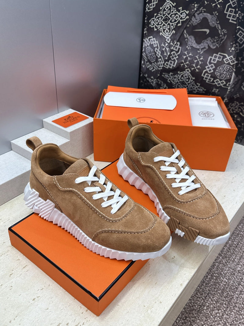 Sneakers Hermès Bouncing - Camel