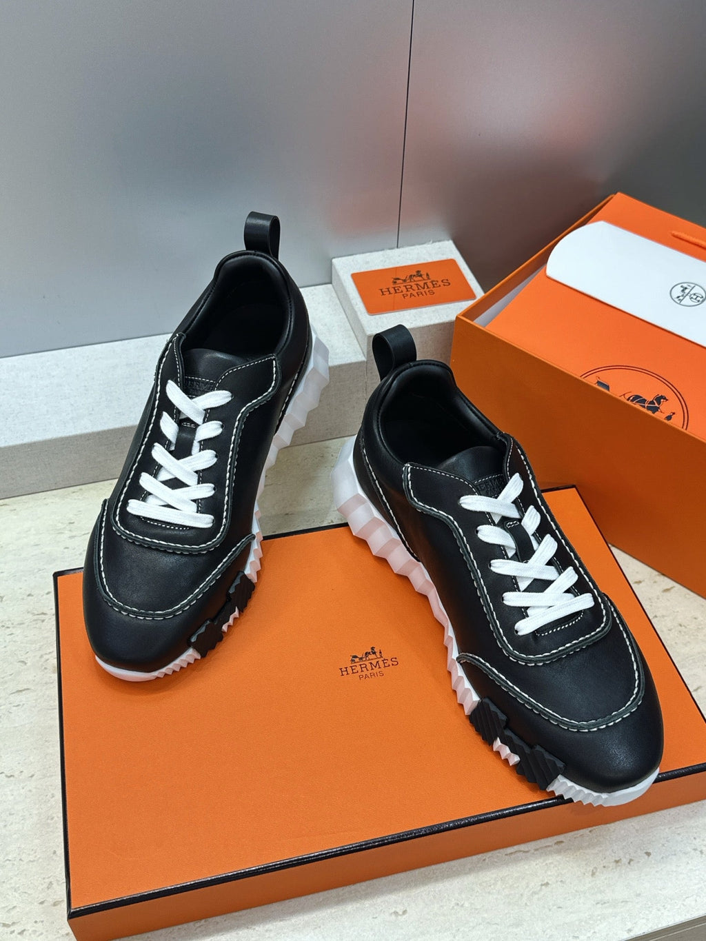 Sneakers Hermès Bouncing - Noir