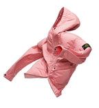Veste déperlante à capuche - Rose