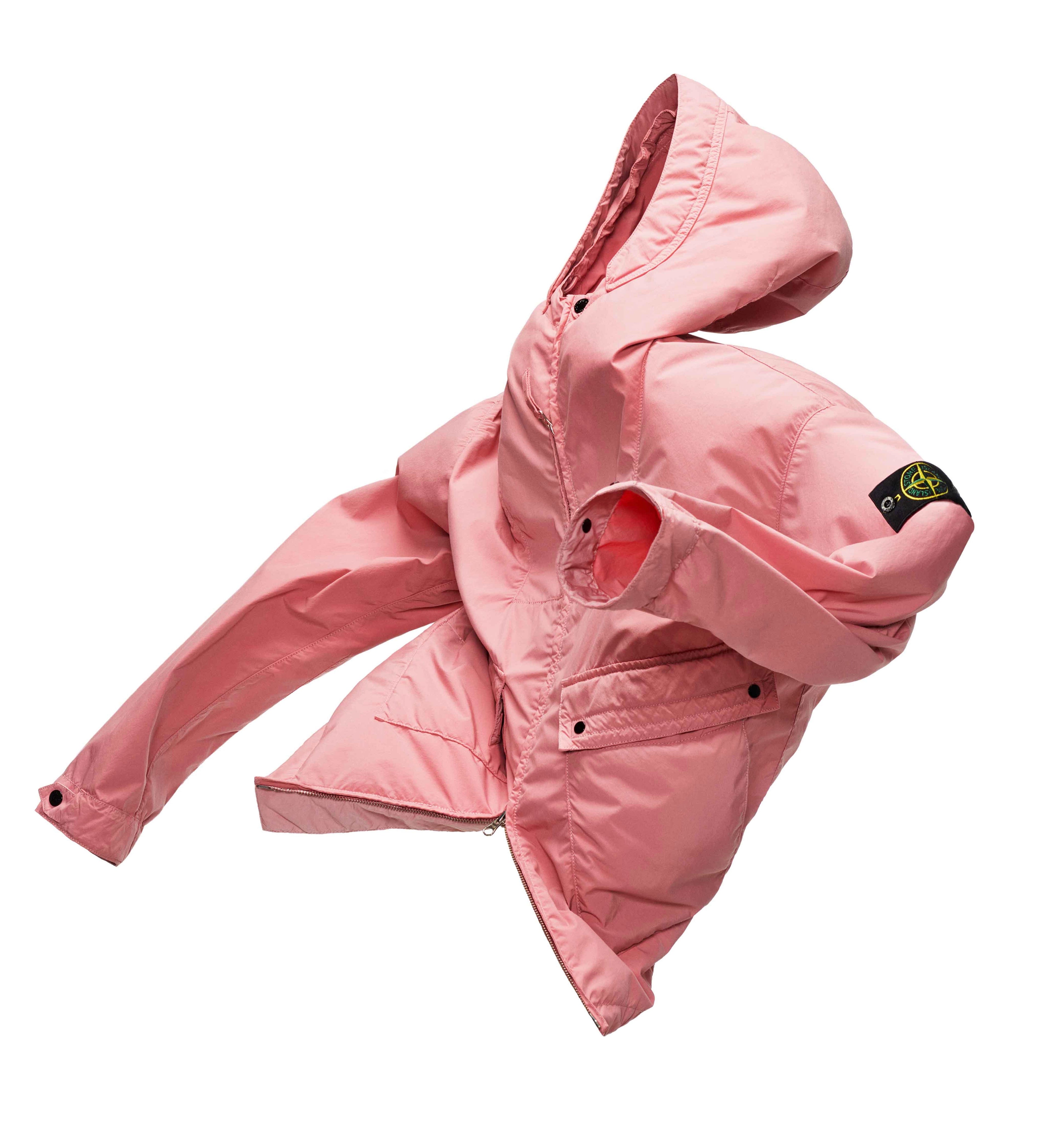 Veste déperlante à capuche - Rose