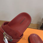 Sandales Hermès Empire - Bordeaux