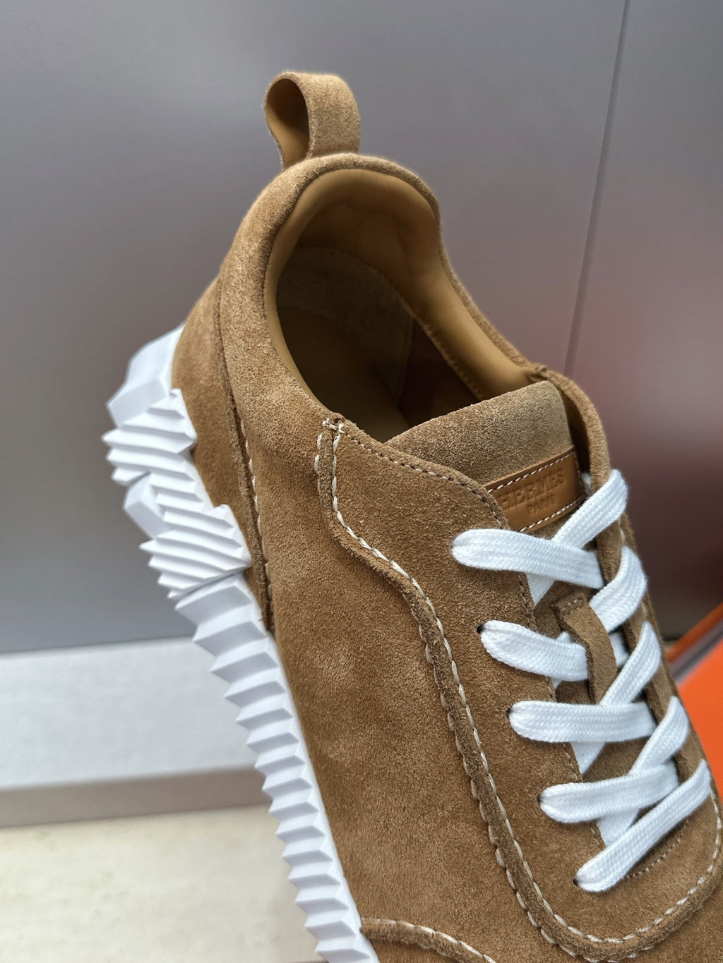 Sneakers Hermès Bouncing - Camel