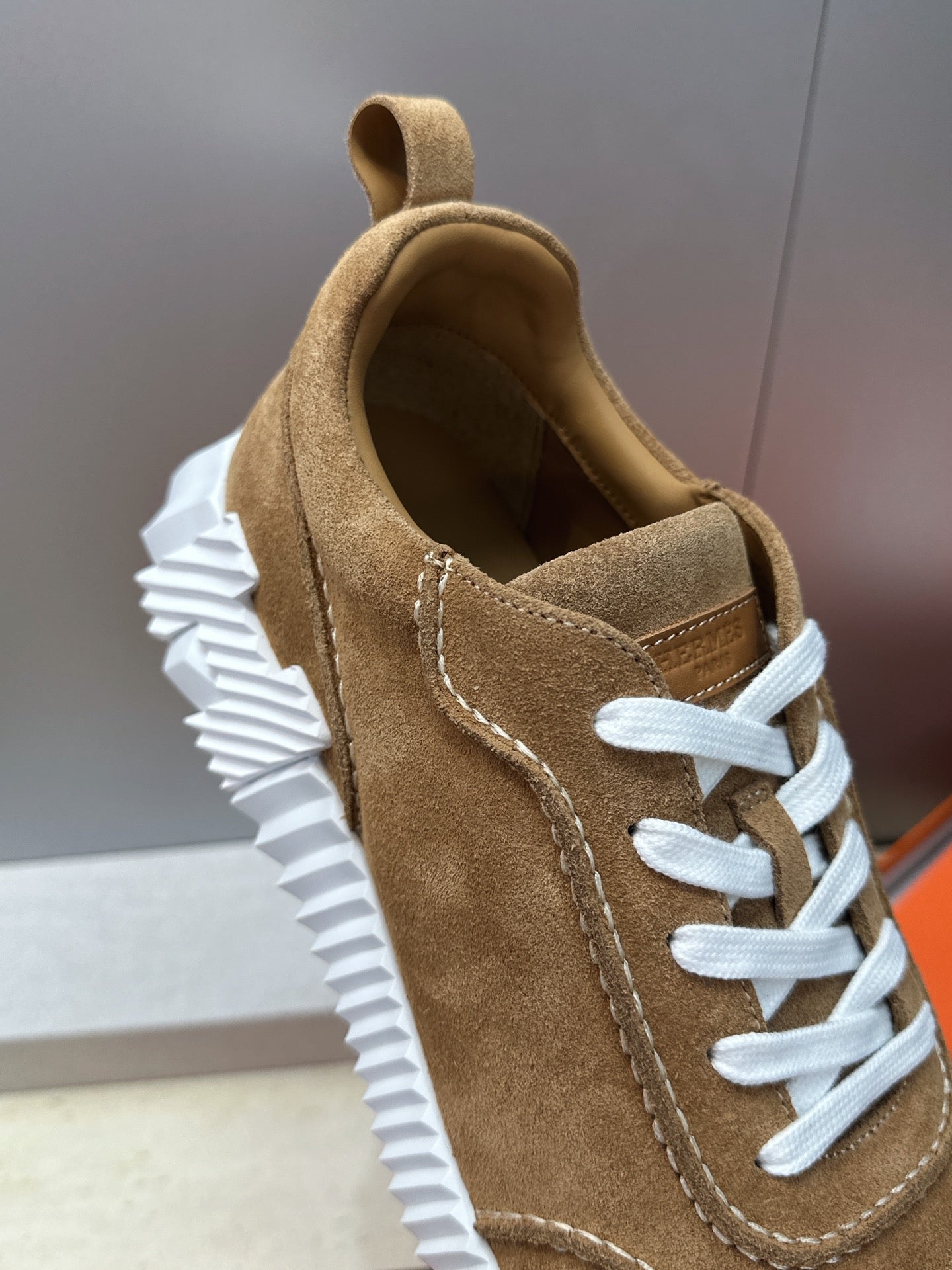Sneakers Hermès Bouncing - Camel