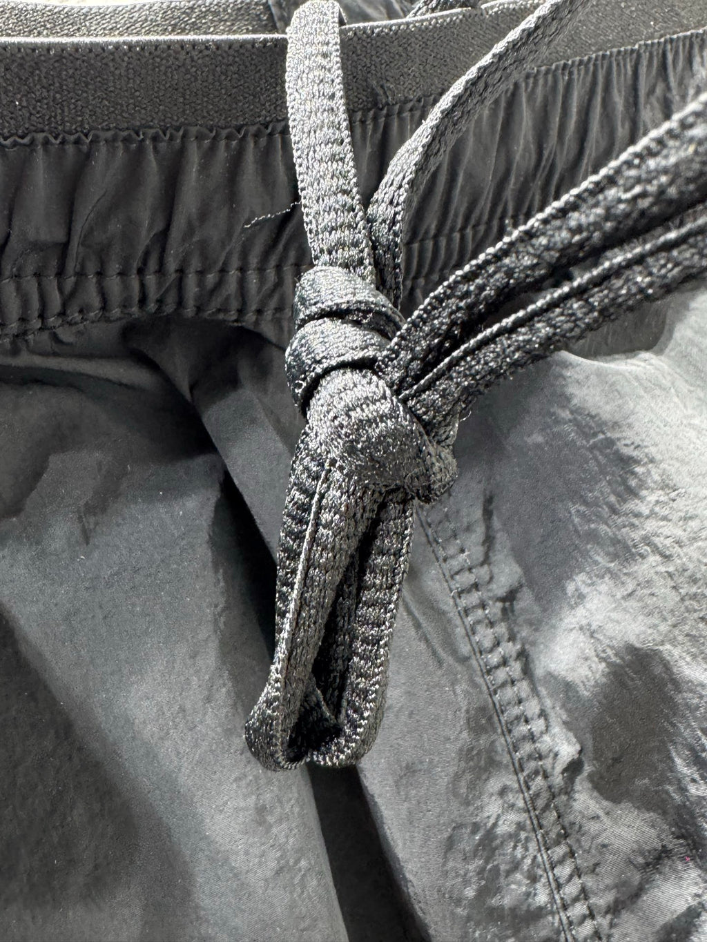 Short de bain Stone Island Nylon Metal noir - détail