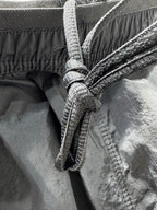 Short de bain Stone Island Nylon Metal noir - détail