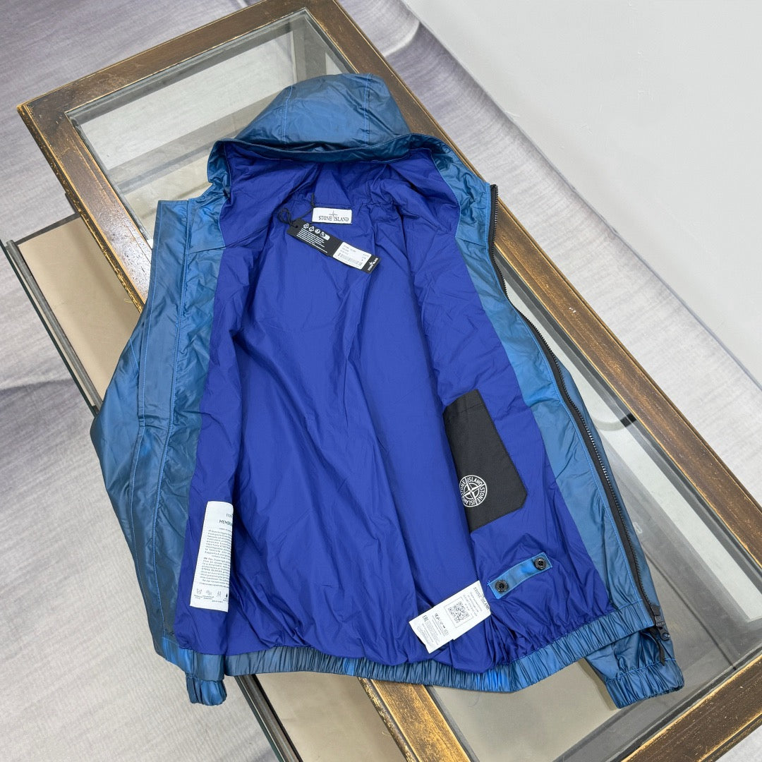 Veste Stone Island Membrana 3L TC - Bleu
