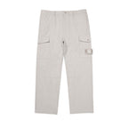 Pantalon cargo Stone Island Ghost gris poudré - face