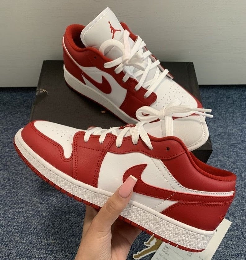 AIR JORDAN 1 Low GYM RED WHITE