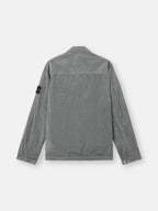Veste Stone Island Nylon Metal Gris Perlé détail