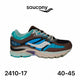 Saucony ProGrid Omni 9 marron et turquoise grandes tailles - lot de 12