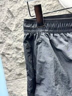 Short de bain Stone Island Nylon Metal noir - détail