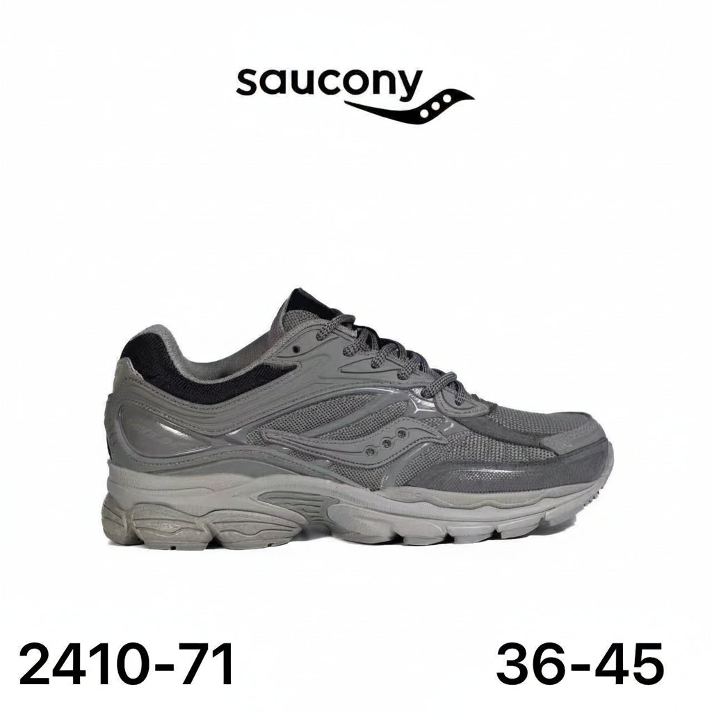 Saucony ProGrid Omni 9 gris total - lot de 12