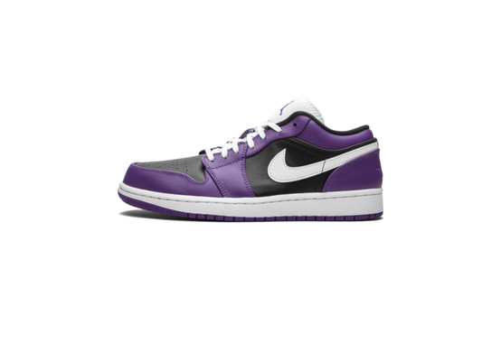 Air Jordan 1 Low Court Purple Black