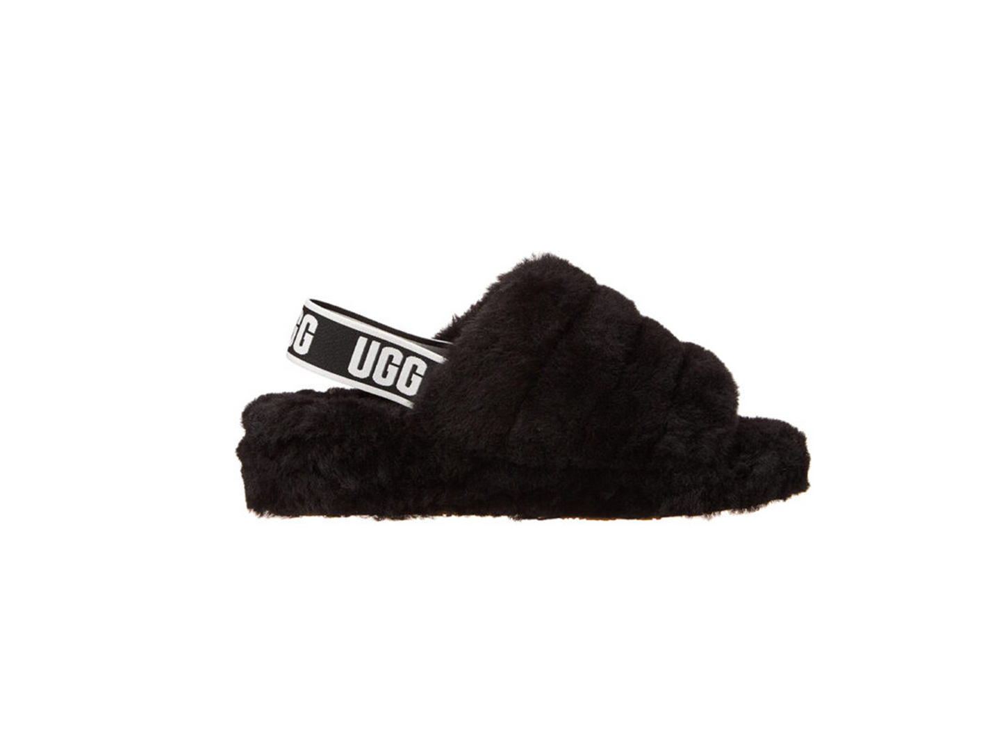 UGG Fluff Yeah Slide Black