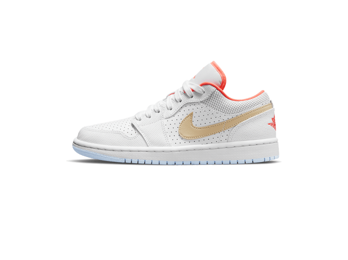 Air Jordan 1 Low Se White Sesame