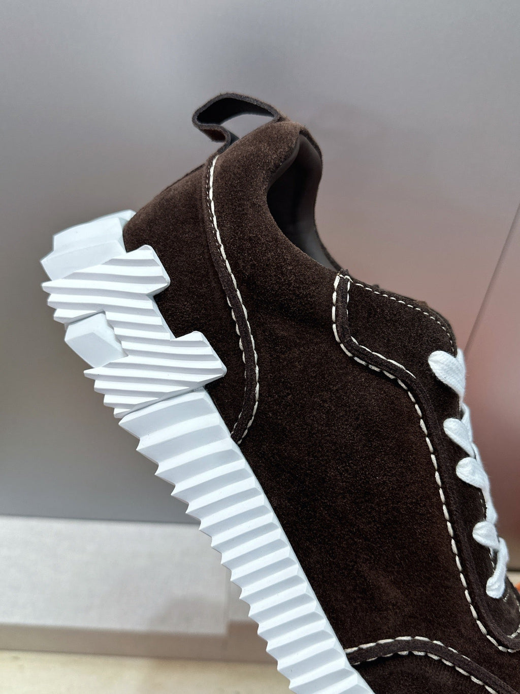 Sneakers Hermès Bouncing - Marron Foncé