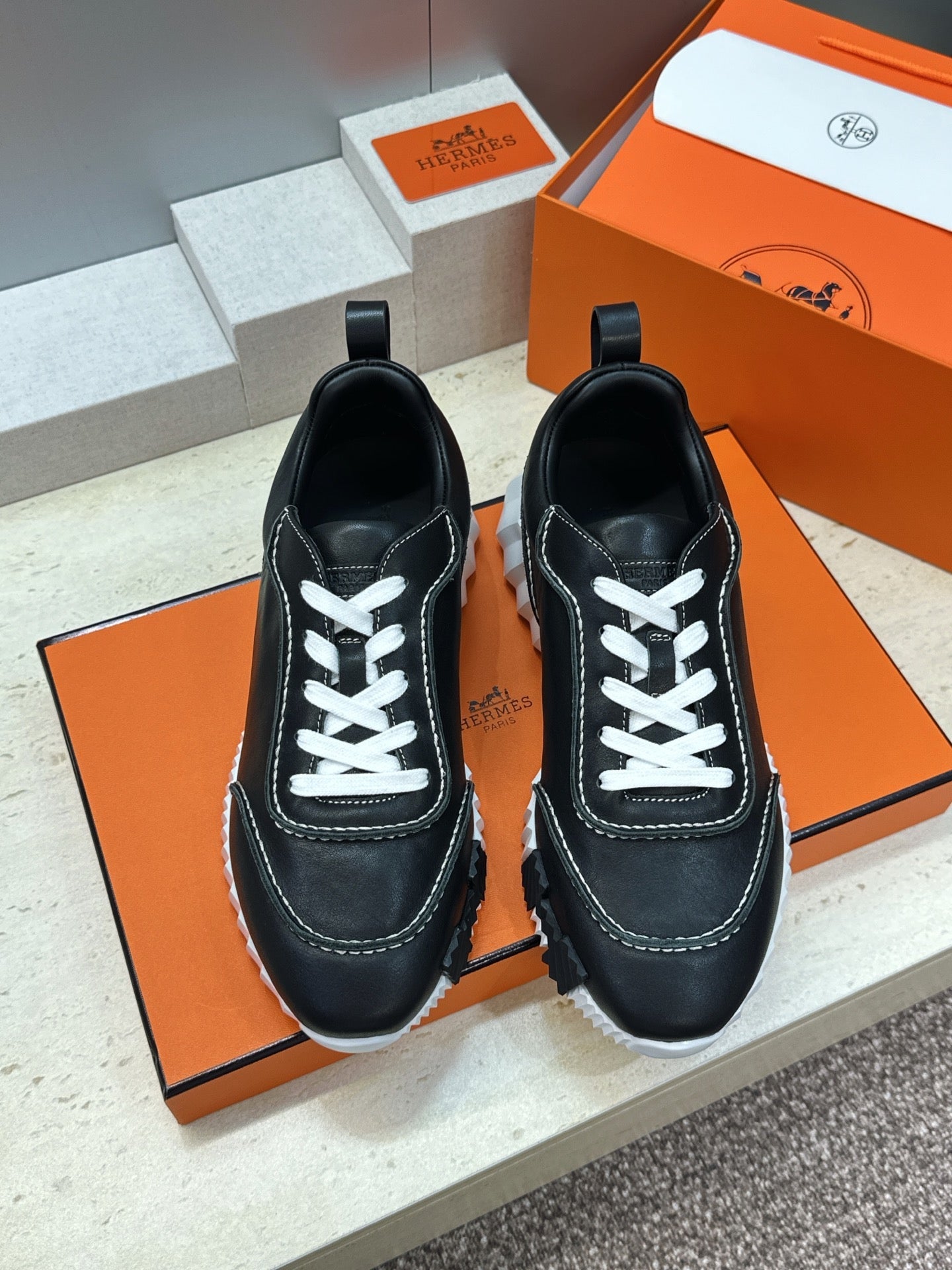 Sneakers Hermès Bouncing - Noir