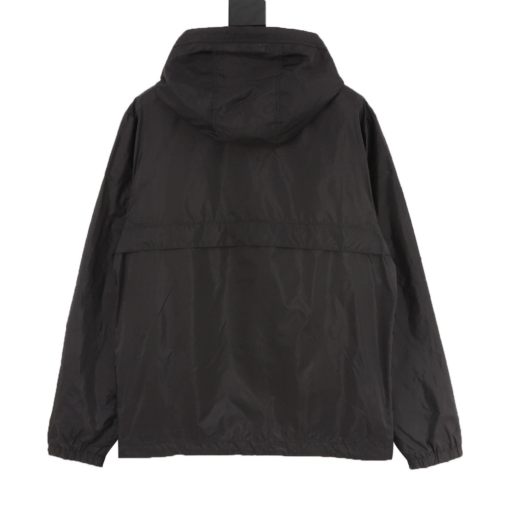Veste à capuche Moncler Diani Noir dos à plat