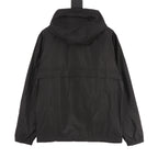 Veste à capuche Moncler Diani Noir dos à plat