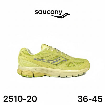 Saucony ProGrid Guide 7 Jaune Pastel Gris Lot de 12
