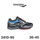 Saucony ProGrid Omni 9 noir, bleu & corail - lot de 12