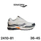 Saucony ProGrid Omni 9 blanc, noir & orange - lot de 12