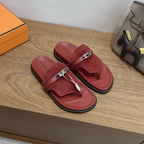 Sandales Hermès Empire - Bordeaux