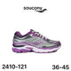 Saucony ProGrid Omni 9 argenté et violet magenta - lot de 12