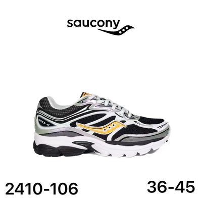 Saucony ProGrid Omni 9 noir, blanc & or - lot de 12