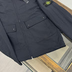 Veste déperlante à capuche - Noir