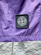 Short de bain Stone Island Nylon Metal violet - détail cordon
