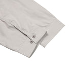 Surchemise Stone Island Ghost gris poudré - détail poignet
