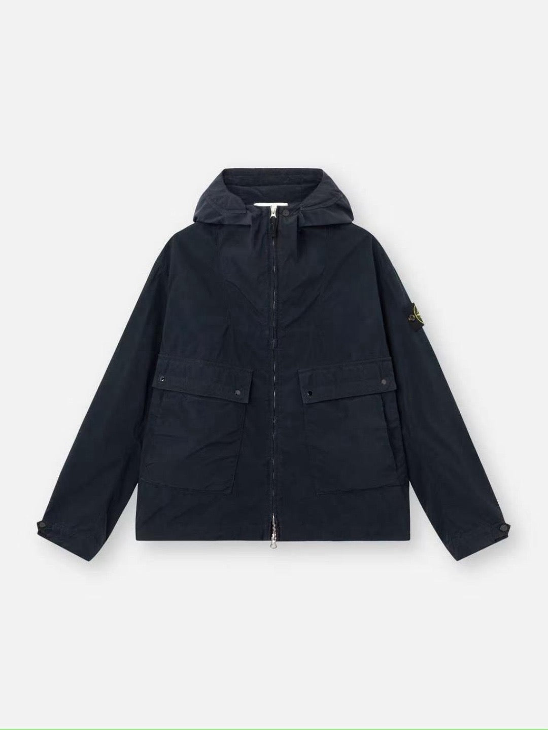 Veste déperlante à capuche - Noir