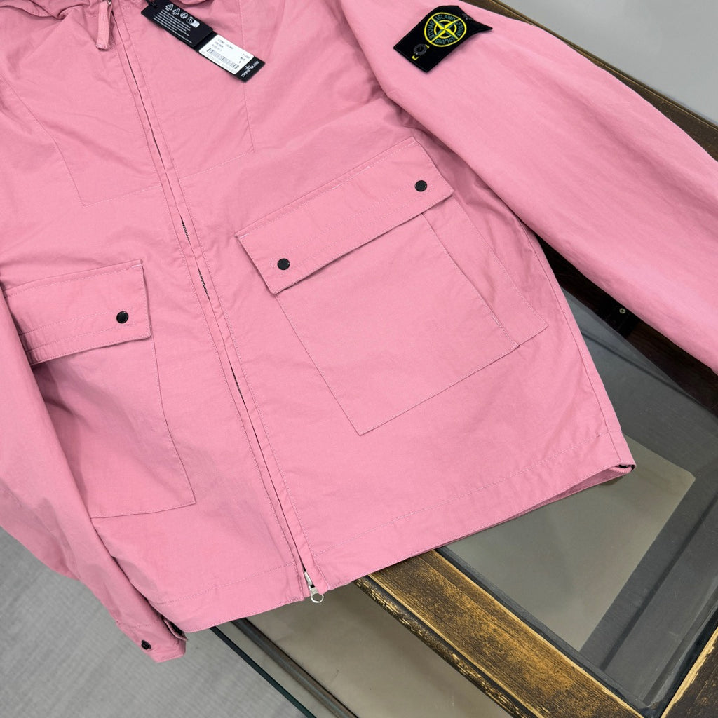 Veste déperlante à capuche - Rose