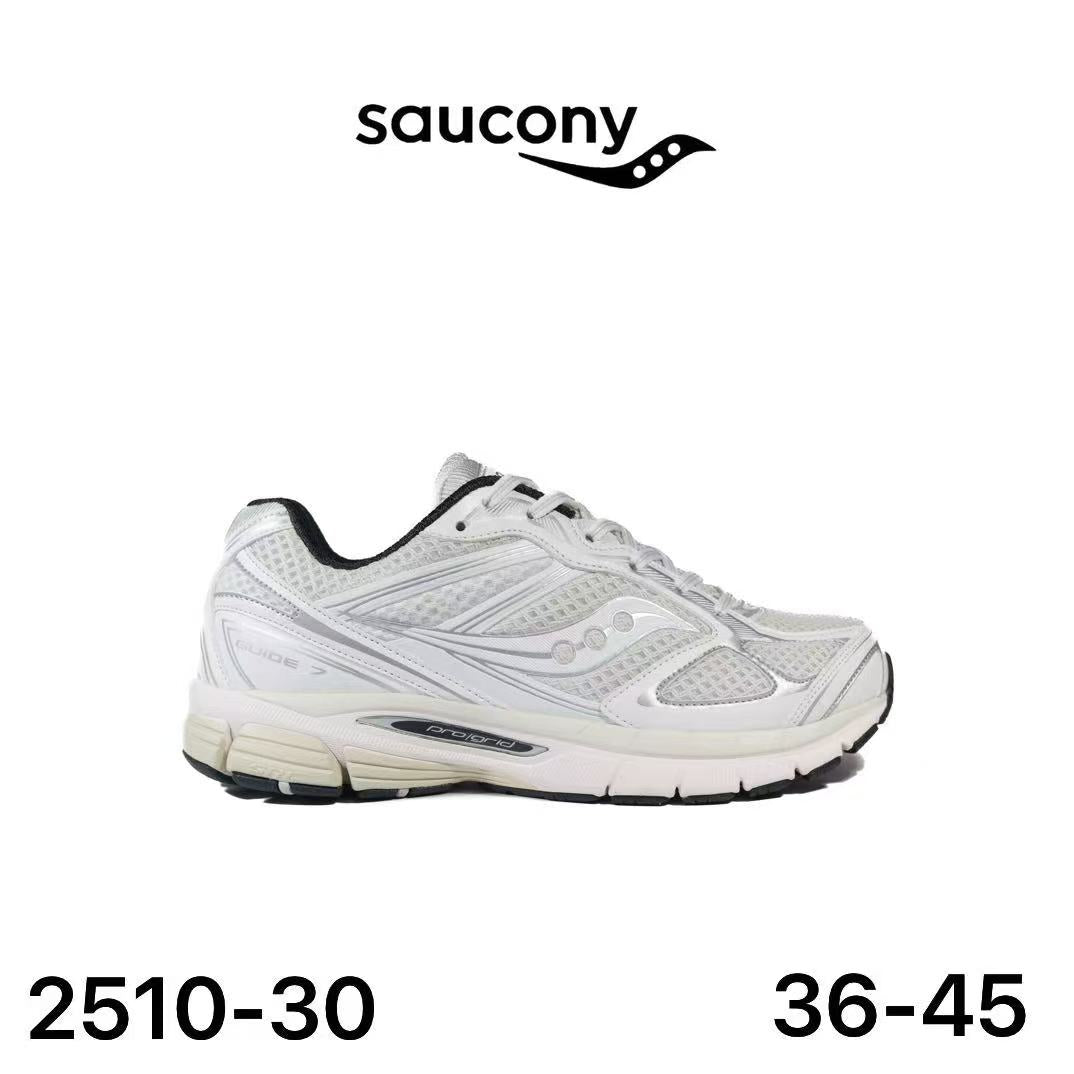 Saucony ProGrid Guide 7 Blanc Total Lot de 12