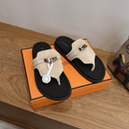 Sandales Hermès Empire - Beige