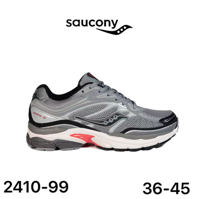 Saucony ProGrid Omni 9 gris & rouge - lot de 12