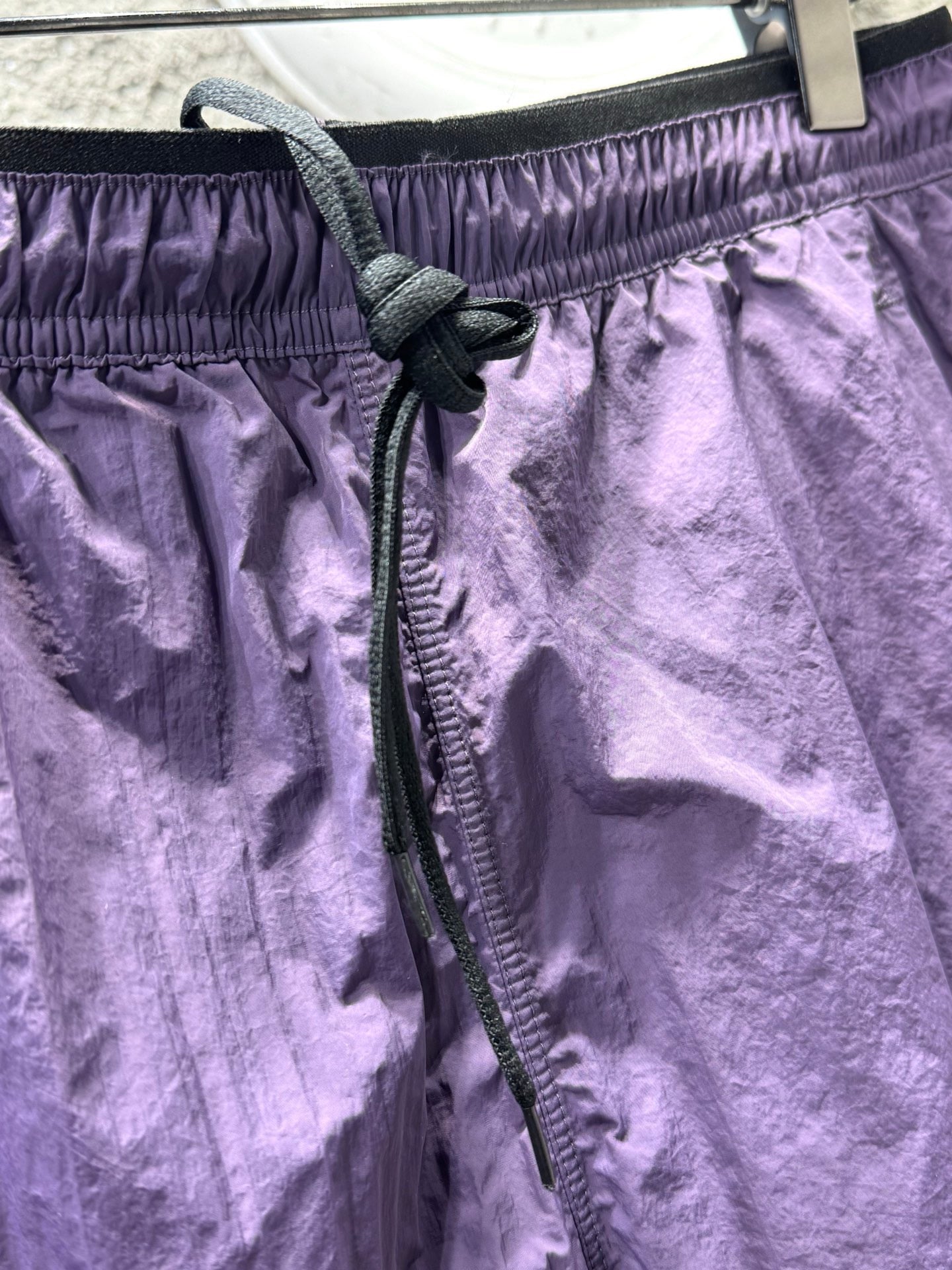 Short de bain Stone Island Nylon Metal violet - détail