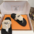 Sandales Hermès Empire - Beige
