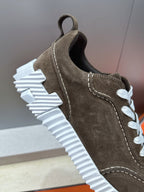 Sneakers Hermès Bouncing - Taupe Foncé