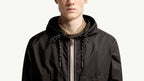 Veste à capuche Moncler Diani Noir portée face