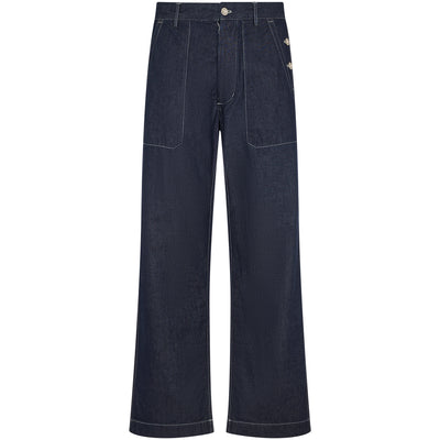 Pantalon C.P. Company bleu oxford - dos