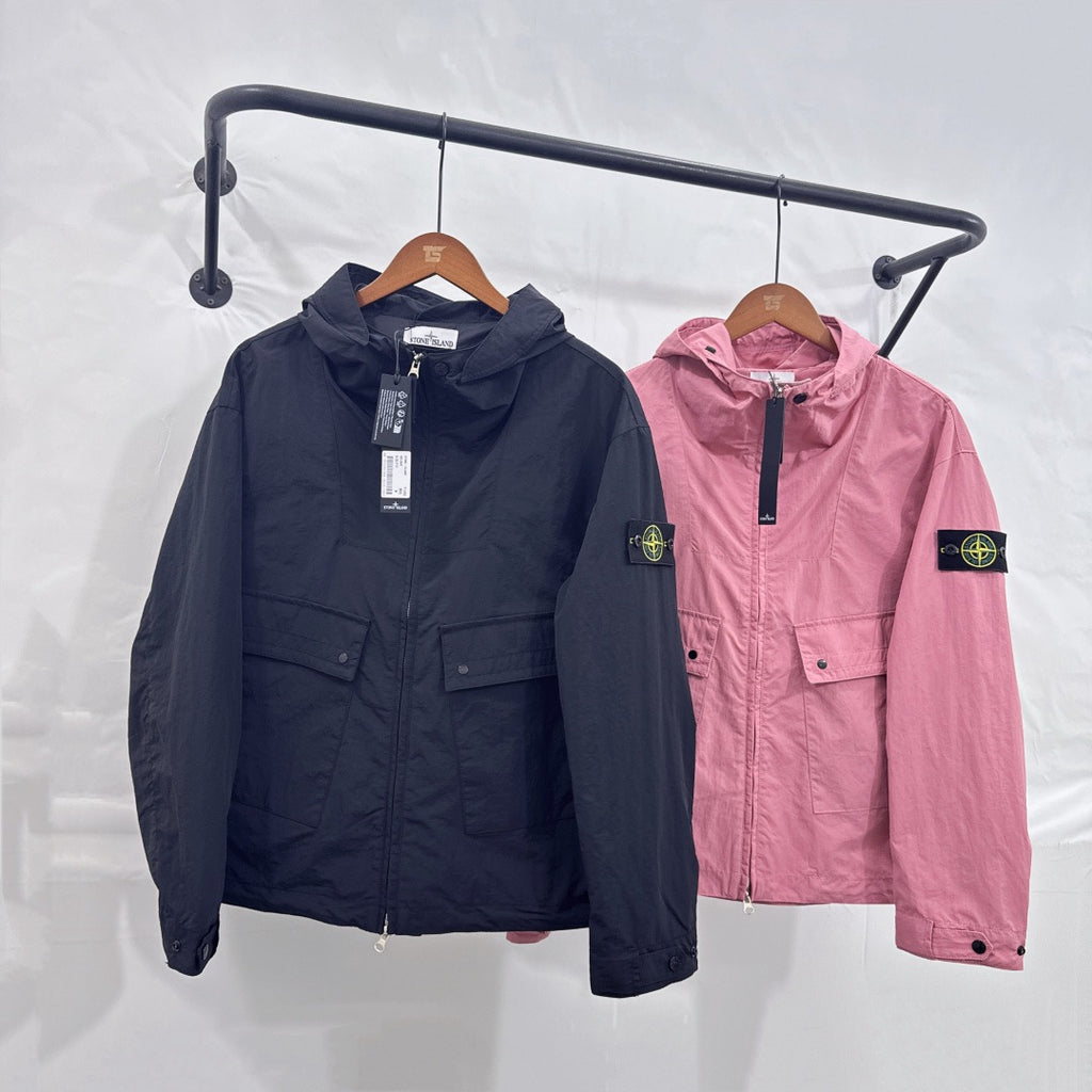 Veste déperlante à capuche - Rose
