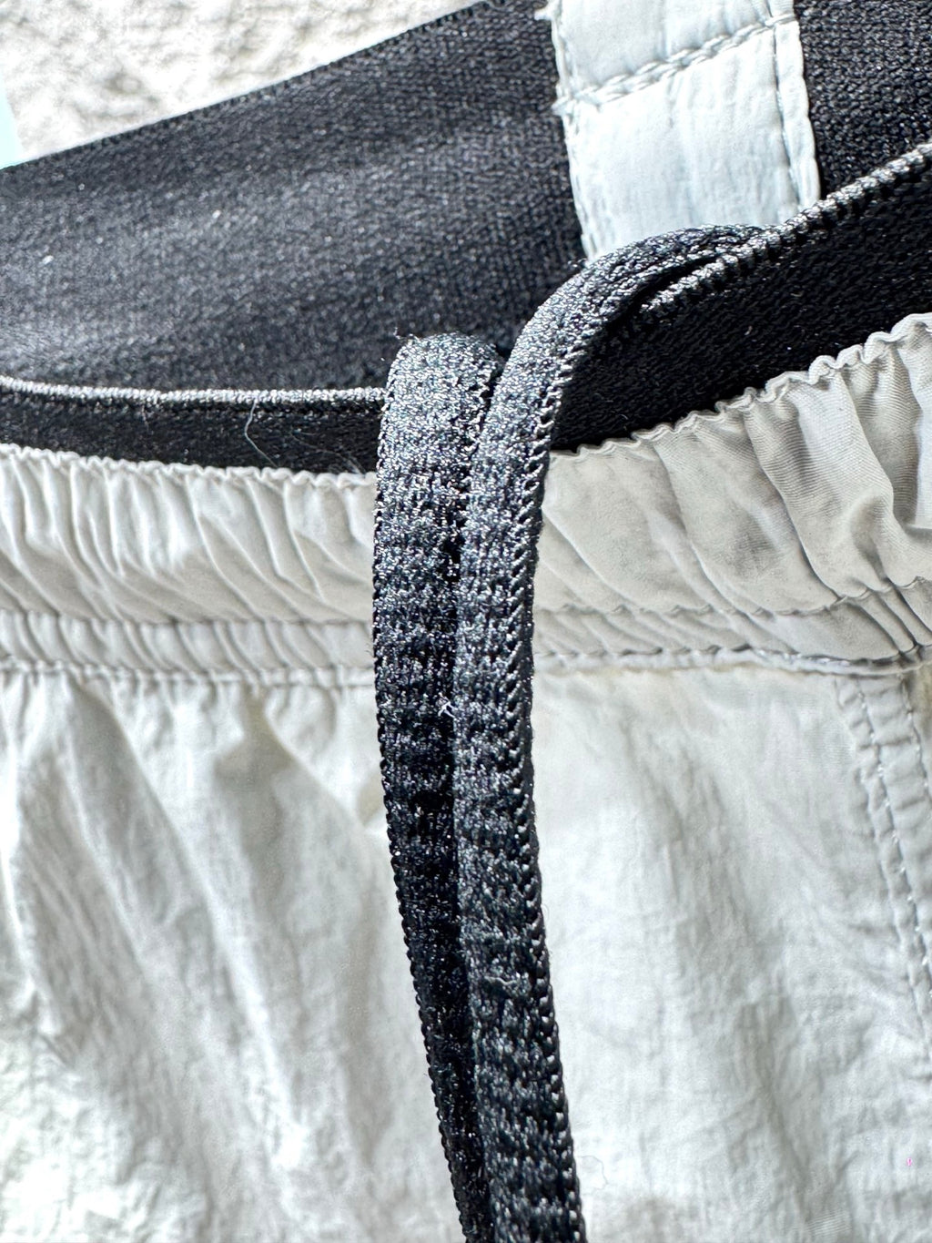 Short de bain Stone Island Nylon Metal blanc - face