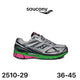 Saucony ProGrid Guide 7 Argenté Rose Vert Lot de 12