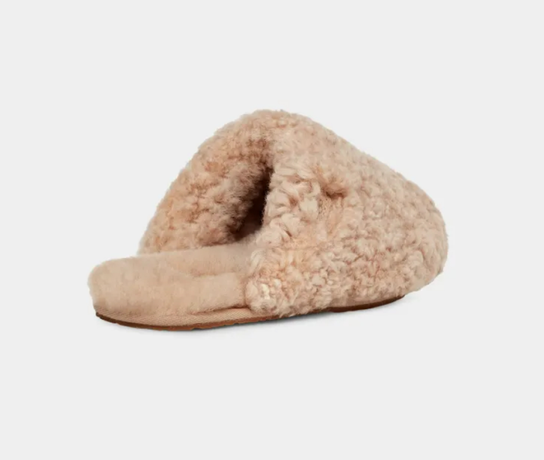 UGG – MAXI CURLY SLIDE – SAND