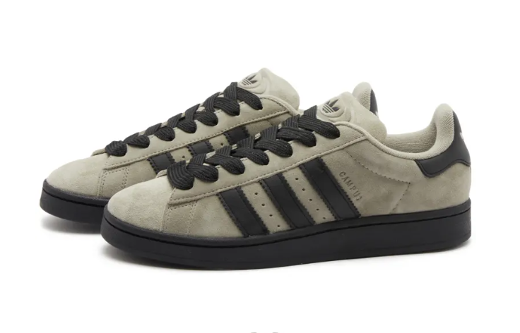 Adidas Campus 00S Silver Pebble & Core Black